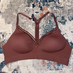 Athleta mauve bra, size B cup